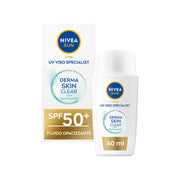 Nivea Sun Uv Viso Derma Skin Clear Fp50+ 40ml Crema Solare Viso Anti-imperfezioni Con Niacinamide-5