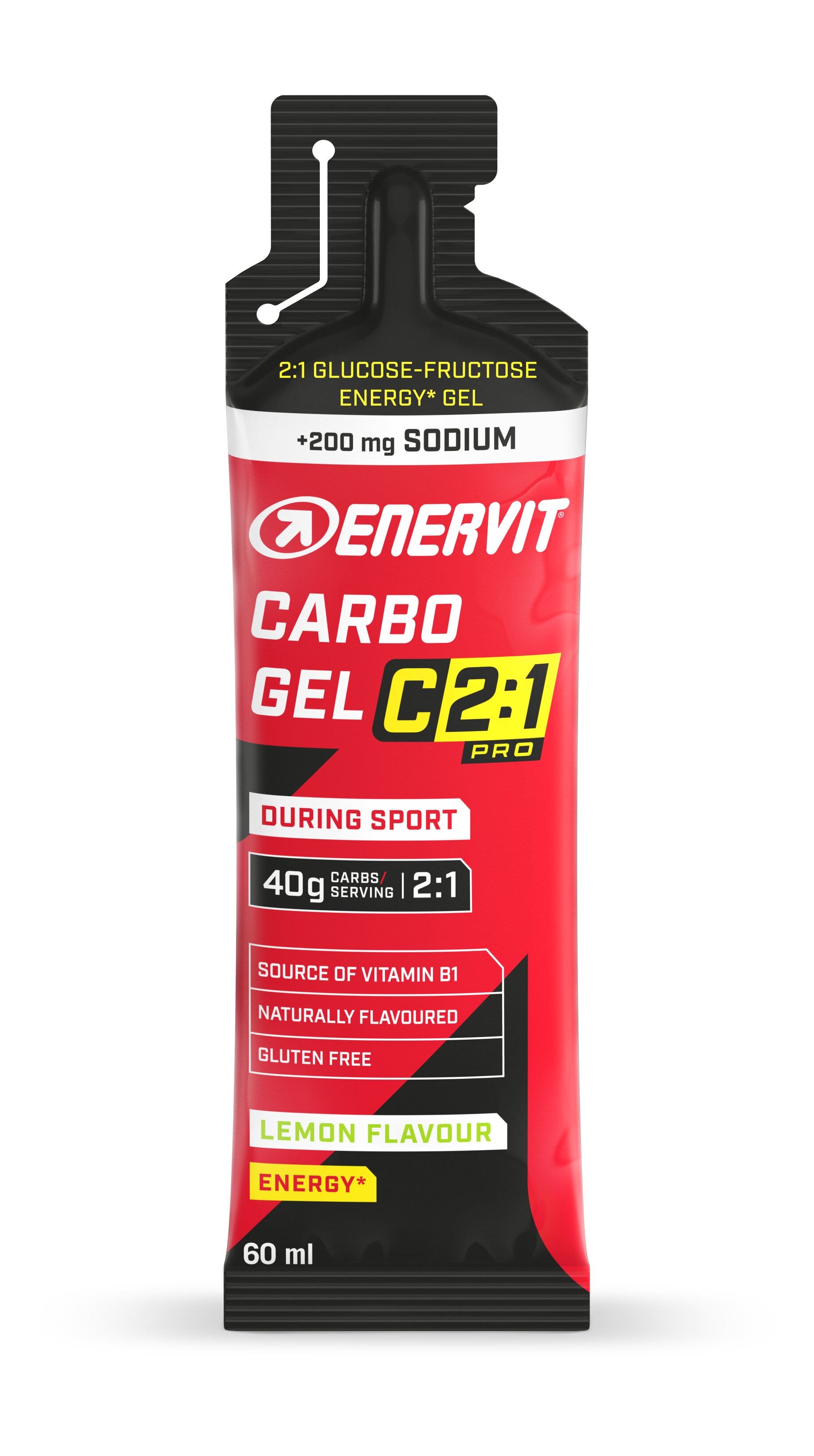 Enervit Carb Gel C2:1 +200mg Sodium 60ml-2