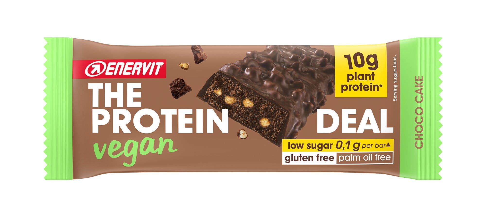 Enervit The Protein Deal Vegan Barretta Choco Cake 40g-2