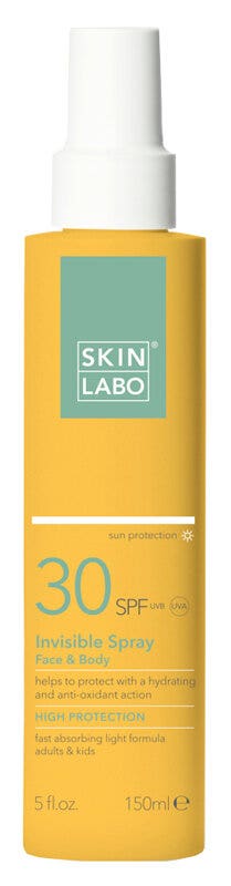 Skinlabo Spray Solare Invisibile Viso E Corpo 150ml SPF30-1