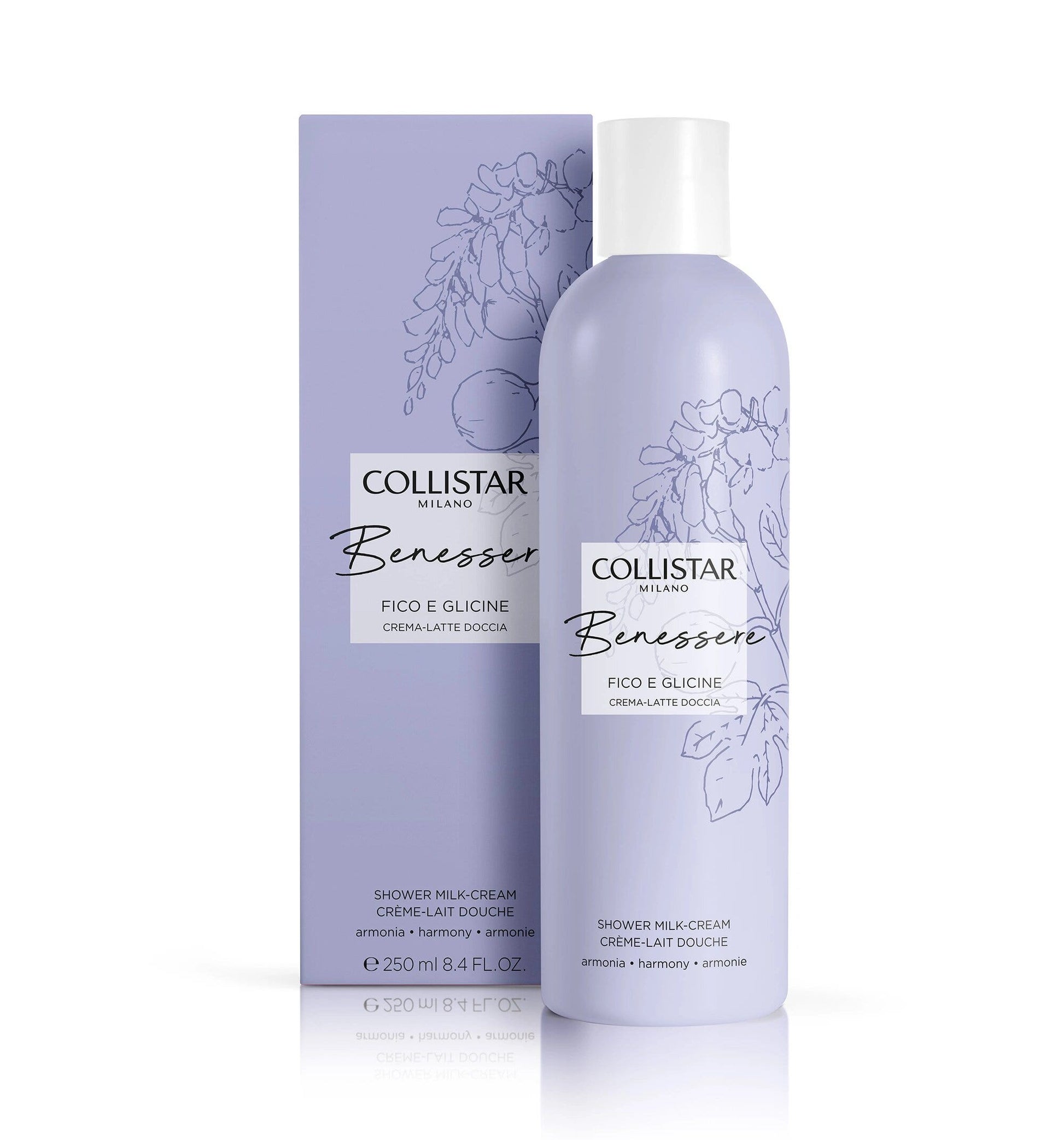 Collistar Benessere Fico E Glicine Crema-Latte Doccia 250ml-2