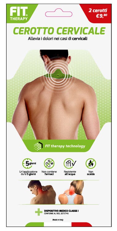 Fit Therapy Cerotto Cervicale 2 Pezzi-1