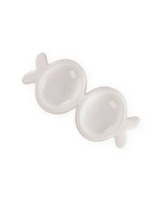 United Pets Fish Kiss Ciotola Cibo e Acqua Per Gatti Colore Bianco-1