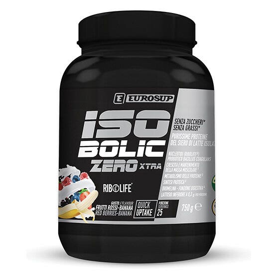 Eurosup Isobolic Zero Xtra Frutti Rossi/Banana 750g-1
