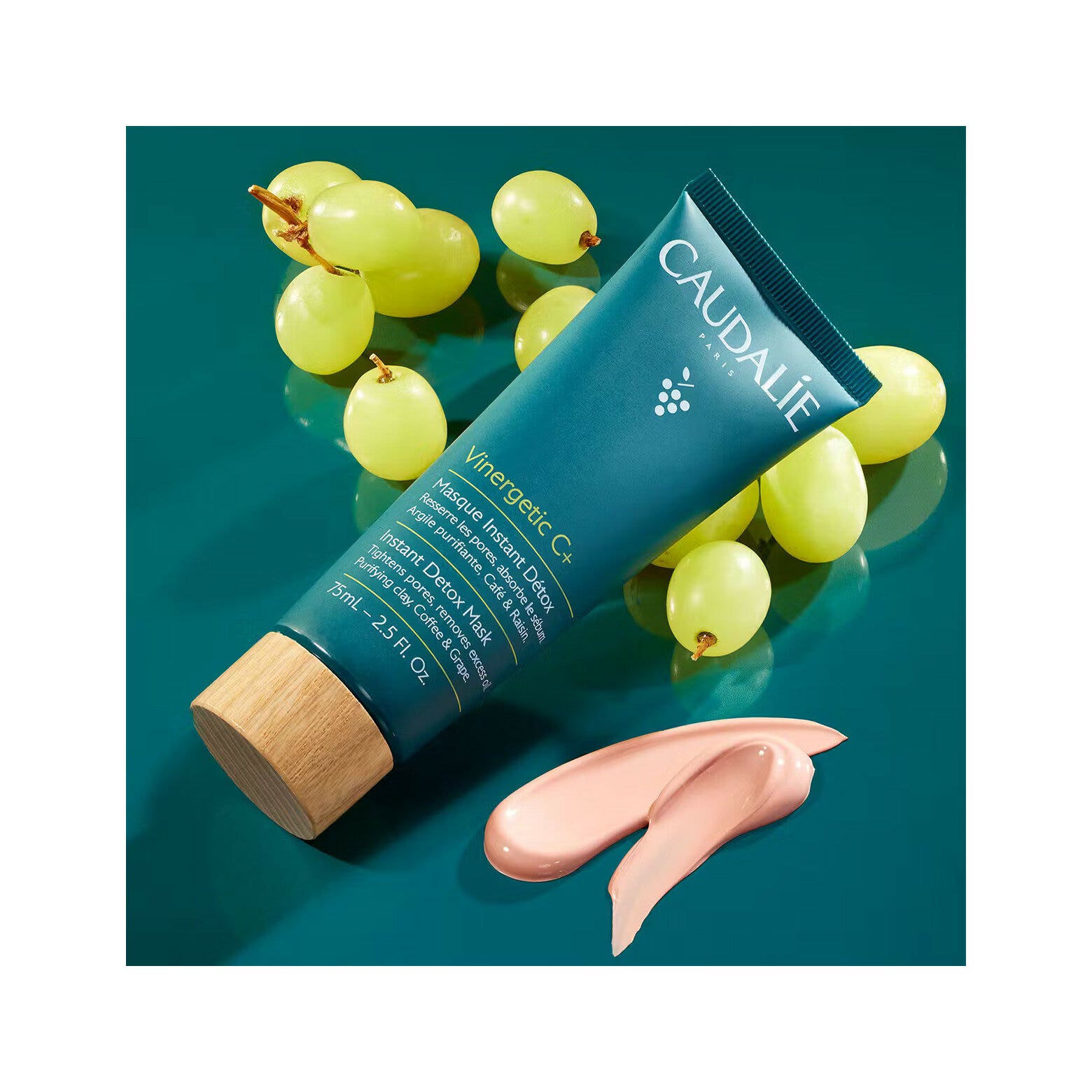 Caudalie Vinoclean Maschera Instant Detox Viso 75ml-2