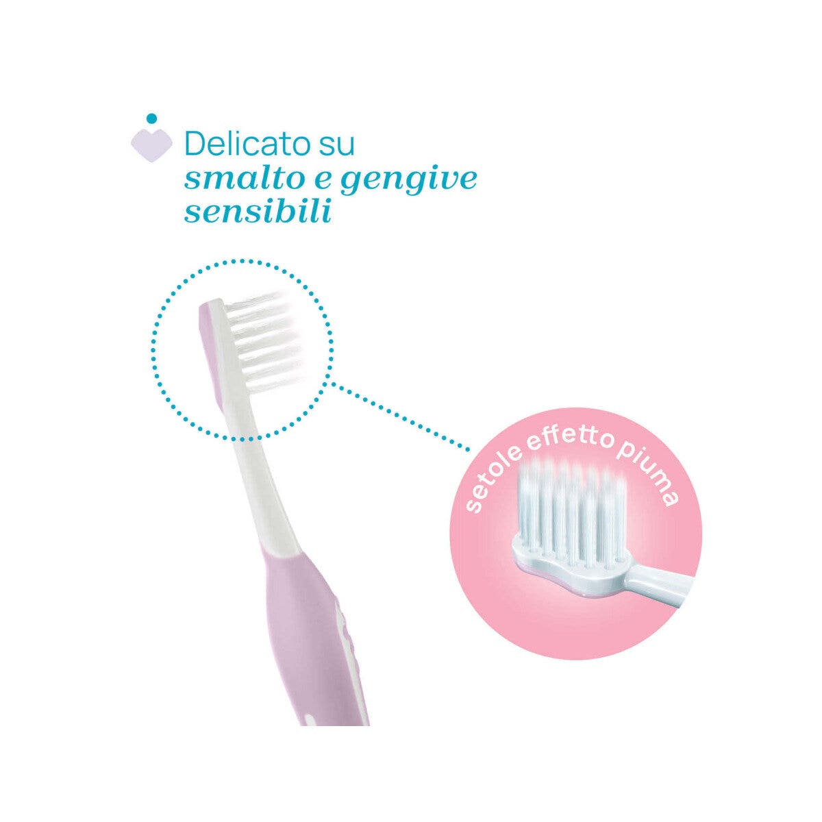 Chicco Spazzolino Primi Denti 6-36 Mesi Lilla 1 Pezzo-1