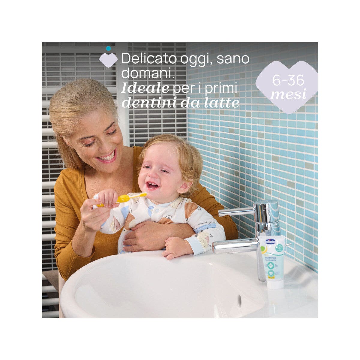Chicco Spazzolino Primi Denti 6-36 Mesi Lilla 1 Pezzo-6