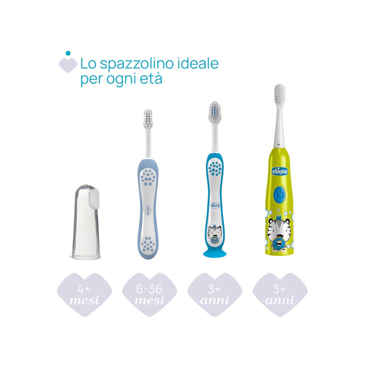 Chicco Spazzolino 3-6 Anni Tigre 1 Pezzo-5