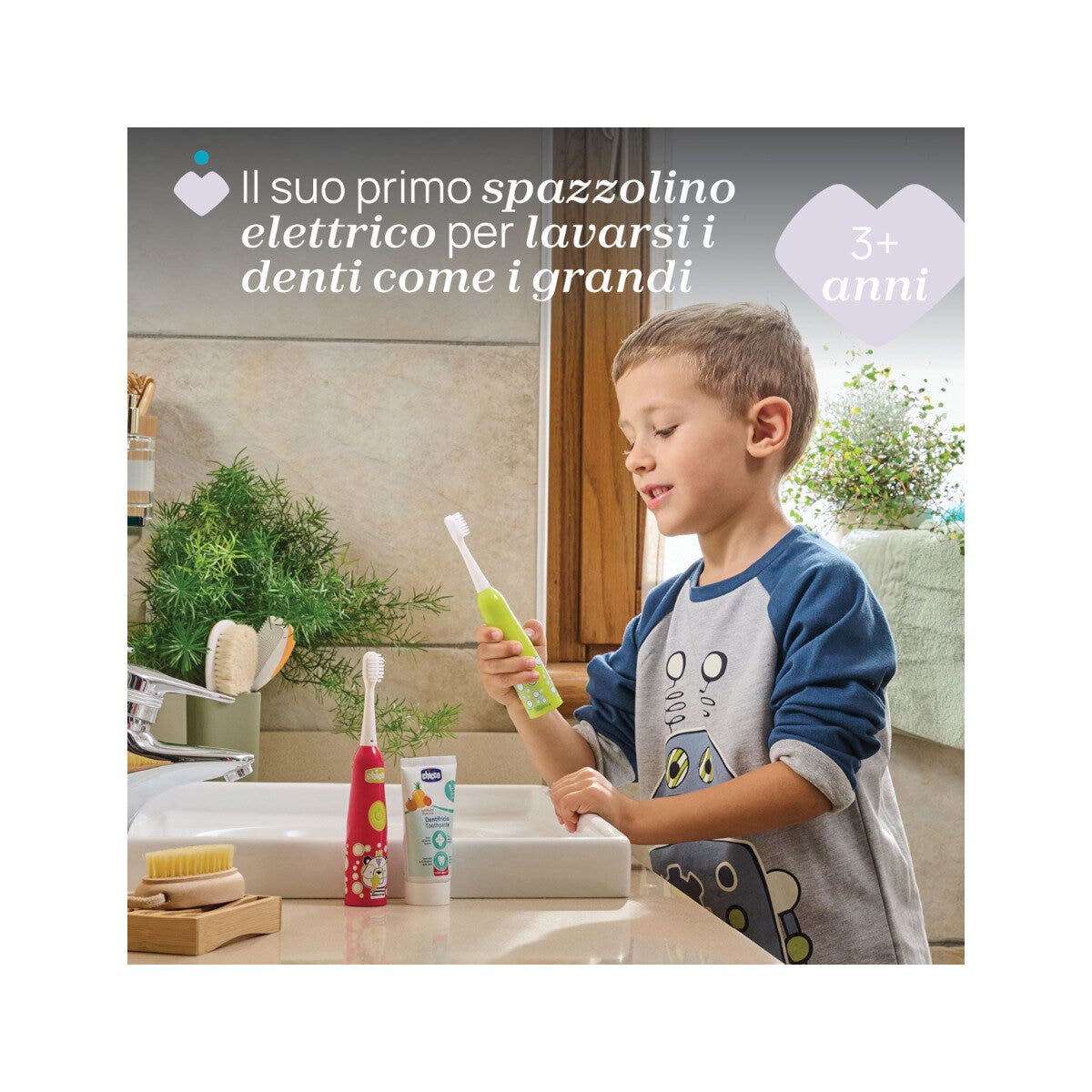 Chicco Spazzolino Elettrico Tigre 3+ Anni 1 Pezzo-6