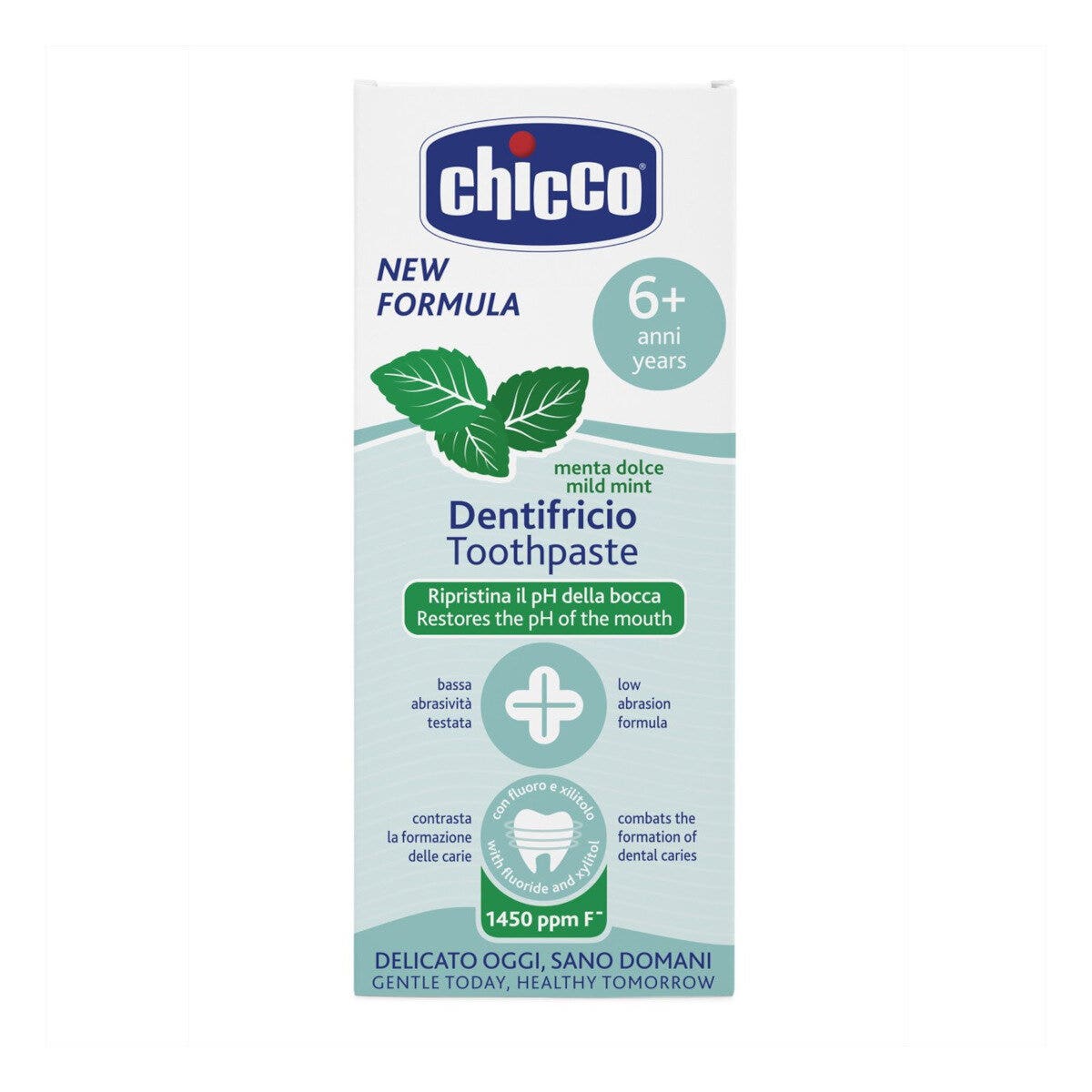 Chicco Dentifricio 6+ Anni Gusto Menta Dolce 50ml-5