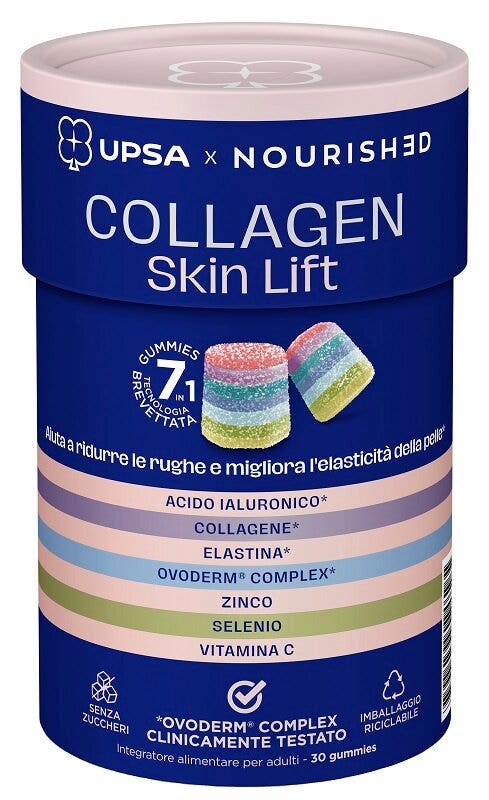 Upsa Gummy 7in1 Collagen Skin Lift 30 Gommose-1