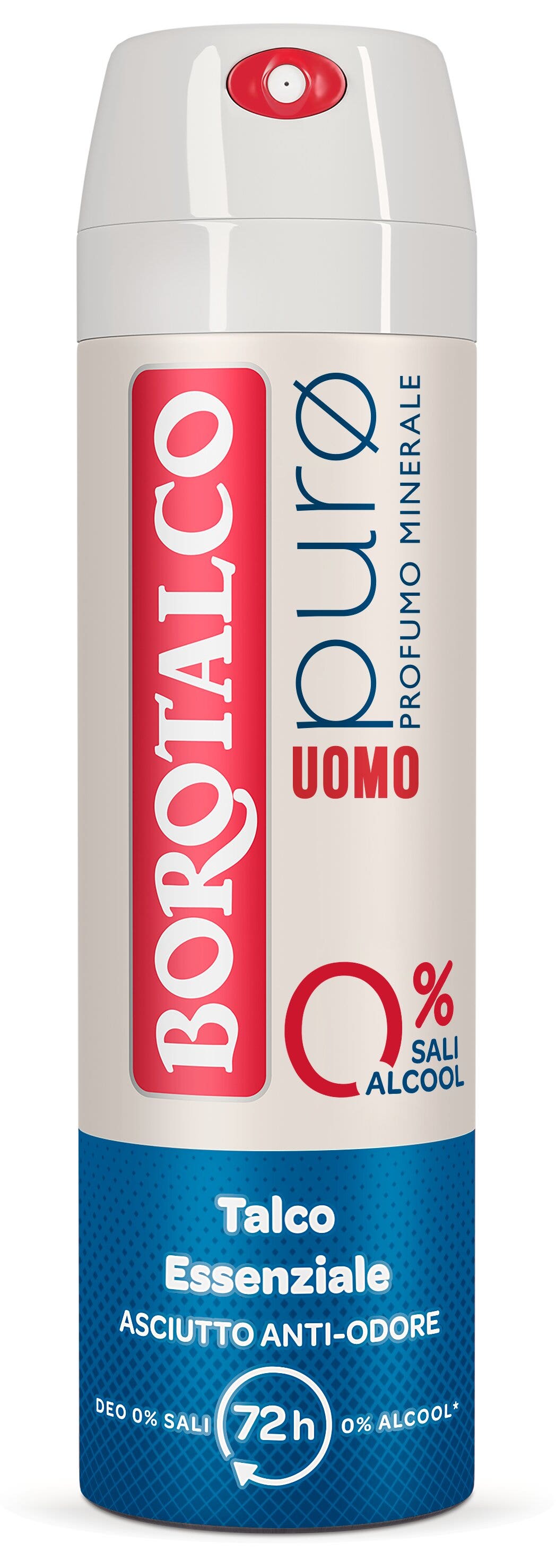 Borotalco Deodorante Spray Men Puro 150ml-1