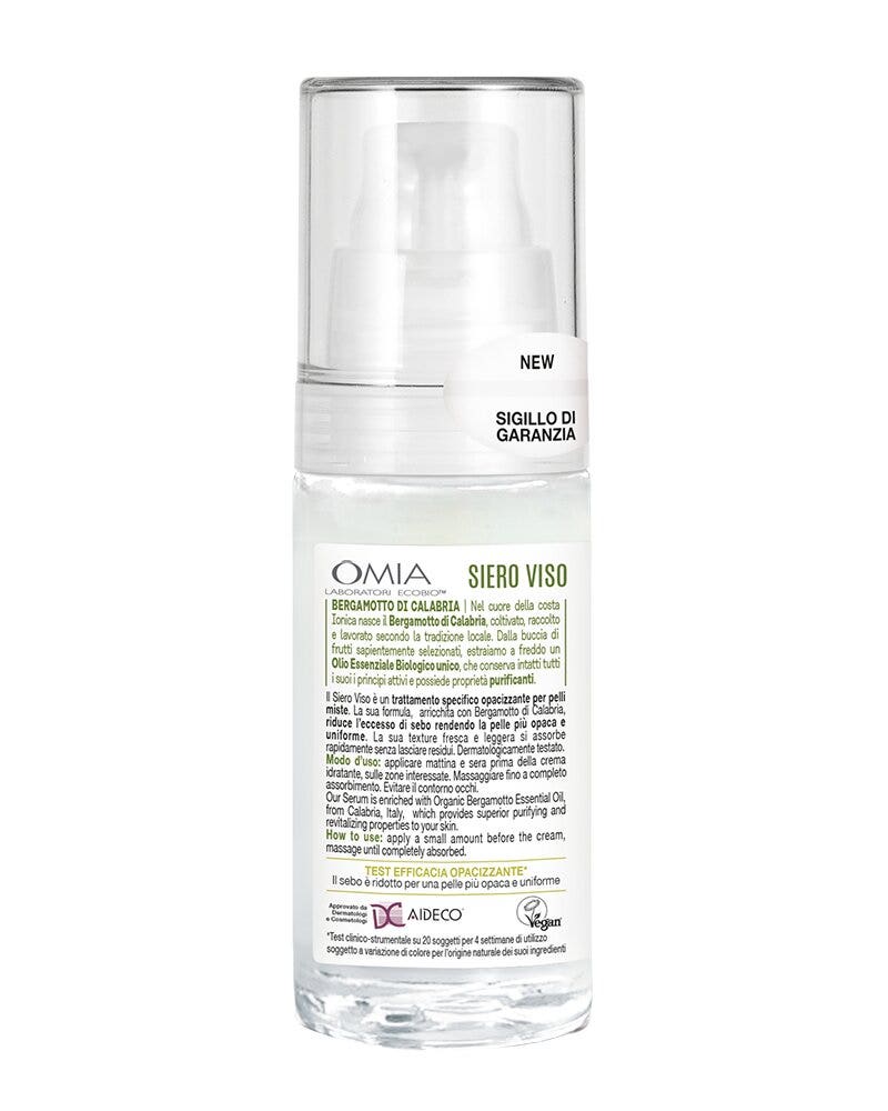 Omia Siero Viso Al Bergamotto 30ml-1