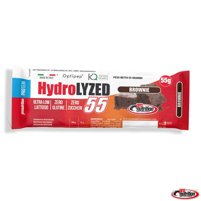 Pronutrition Hydrolized 50% Barretta Proteica Gusto Brownie 55g-1