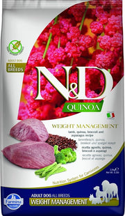 N&d Quinoa Canine Weight Management Quinoa Adult All Breeds 2,5 kg