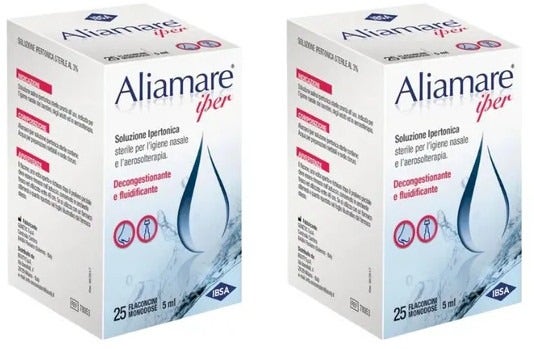 Aliamare Iper 25 + 25 Flaconcini 5 ml Bipacco-1