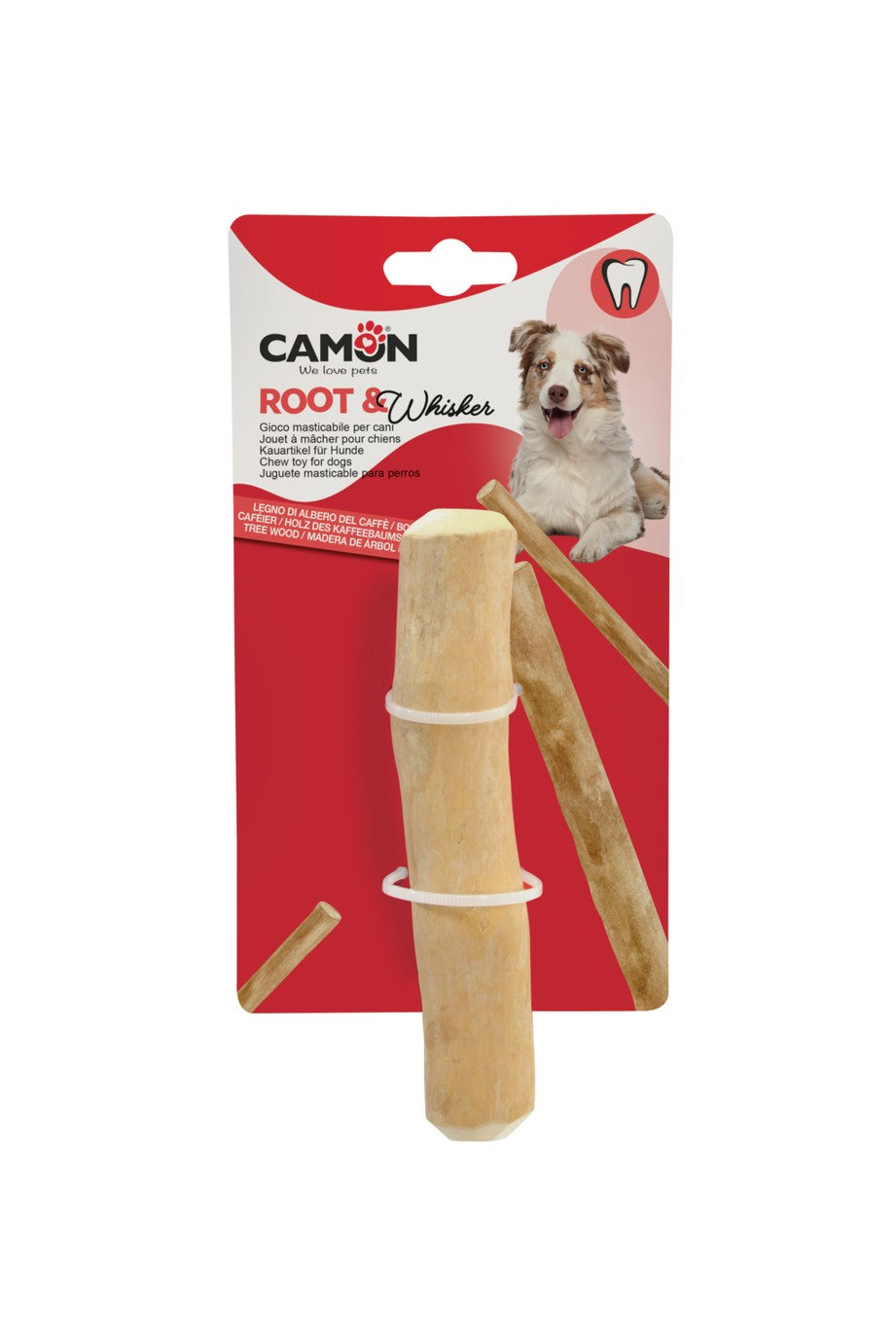 Gioco Per Cani Bastone in Legno di Caffè