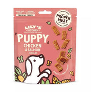Lily's Kitchen Puppy Chicken and Salmon Nibbles Snacks Dog 70g-1