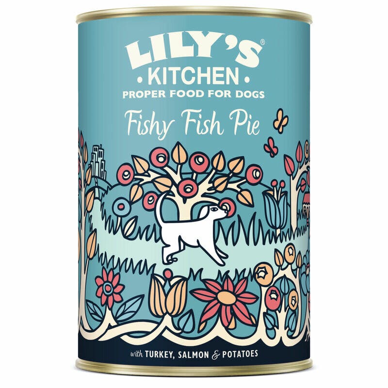 Lily's Kitchen Fishy Fish Pie Adult Dog 400g-1
