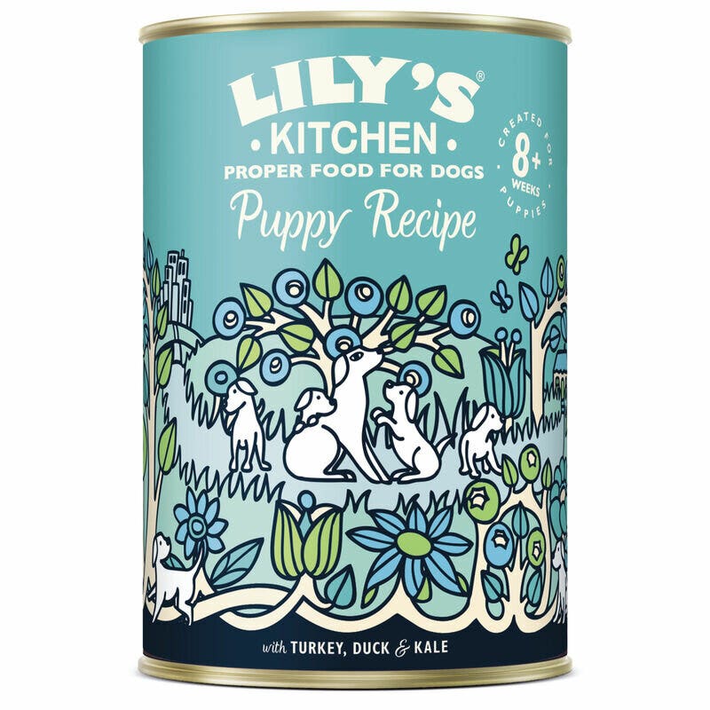 Lily's Kitchen Turkey & Duck Puppy Recipe 400g-1