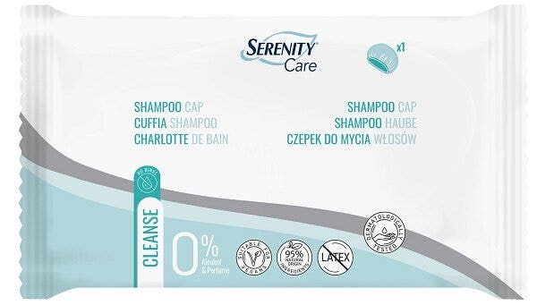 Serenity Care Cuffia Shampoo Capelli Adatta A Persone Con Ridotta Mobilità-1