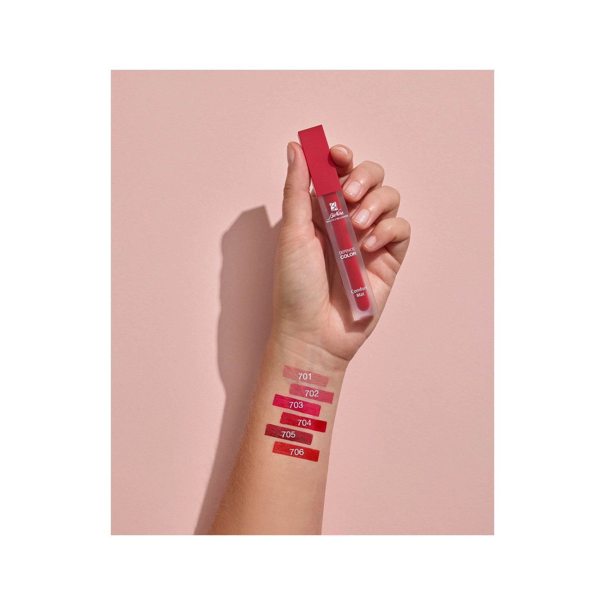 Bionike Defence Color Comfort Mat Rossetto Liquido 4,5ml N.703 Tulipe-2