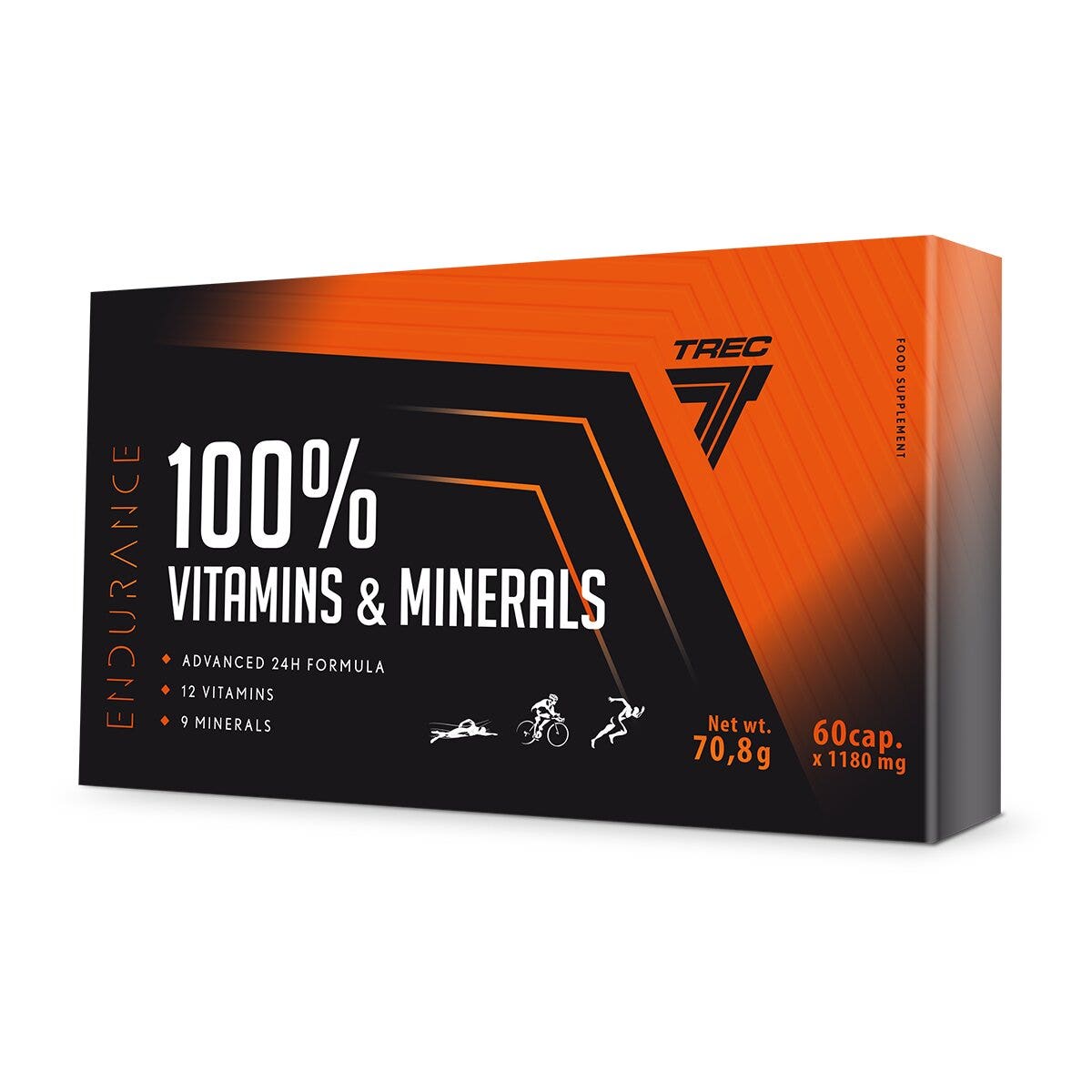 Trec Nutrition 100% Vitamins & Minerals Endurance 60 Capsule-1