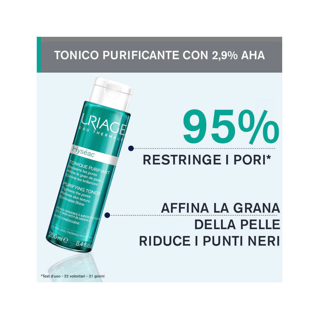 Uriage Hyséac Tonico Purificante 250ml-4