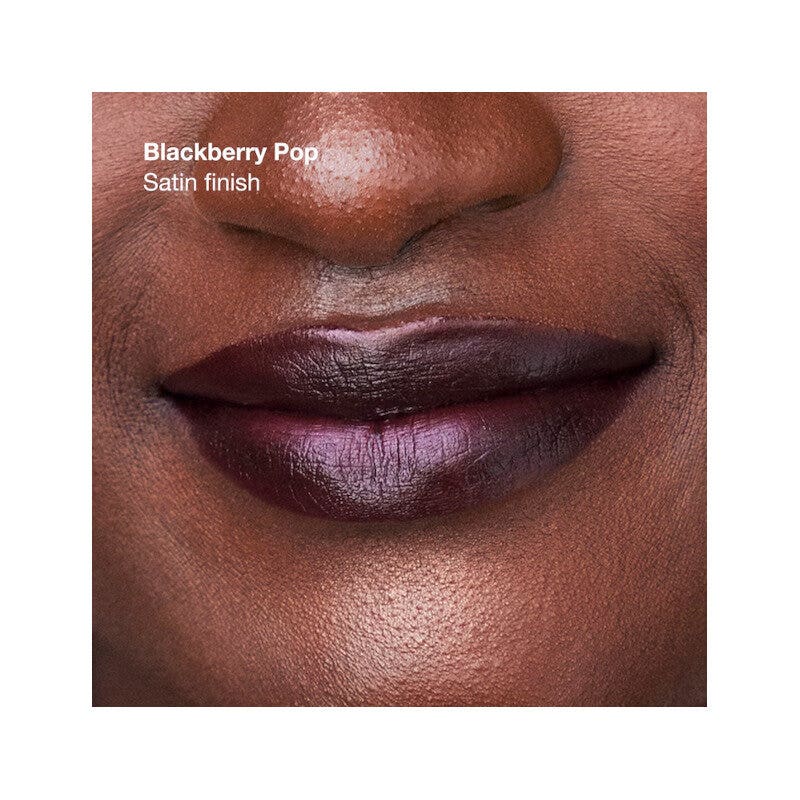 Clinique Pop Longwear Lipstick Rossetto Satin Blackberry-3