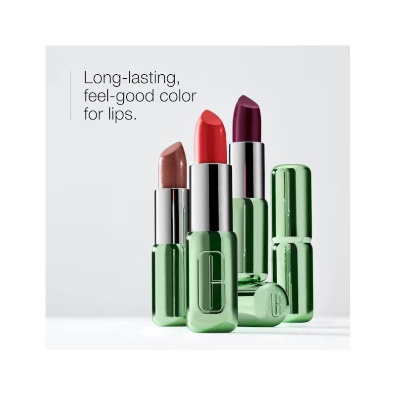 Clinique Pop Longwear Lipstick Rossetto Satin Blackberry-4