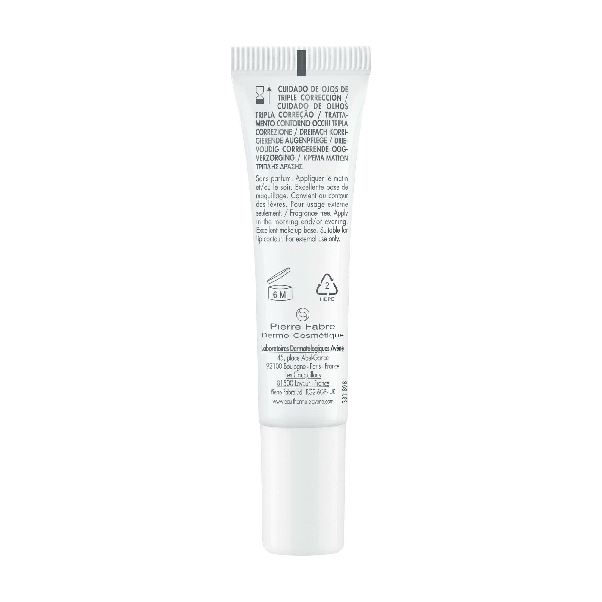 Eau Thermale Avène Hyaluron Activ B3 Trattamento Contorno Occhi Tripla Correzione Antirughe 15ml-2