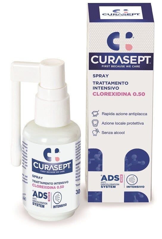 Curasept Spray Trattamento Intensivo Clorexidina 30ml-1