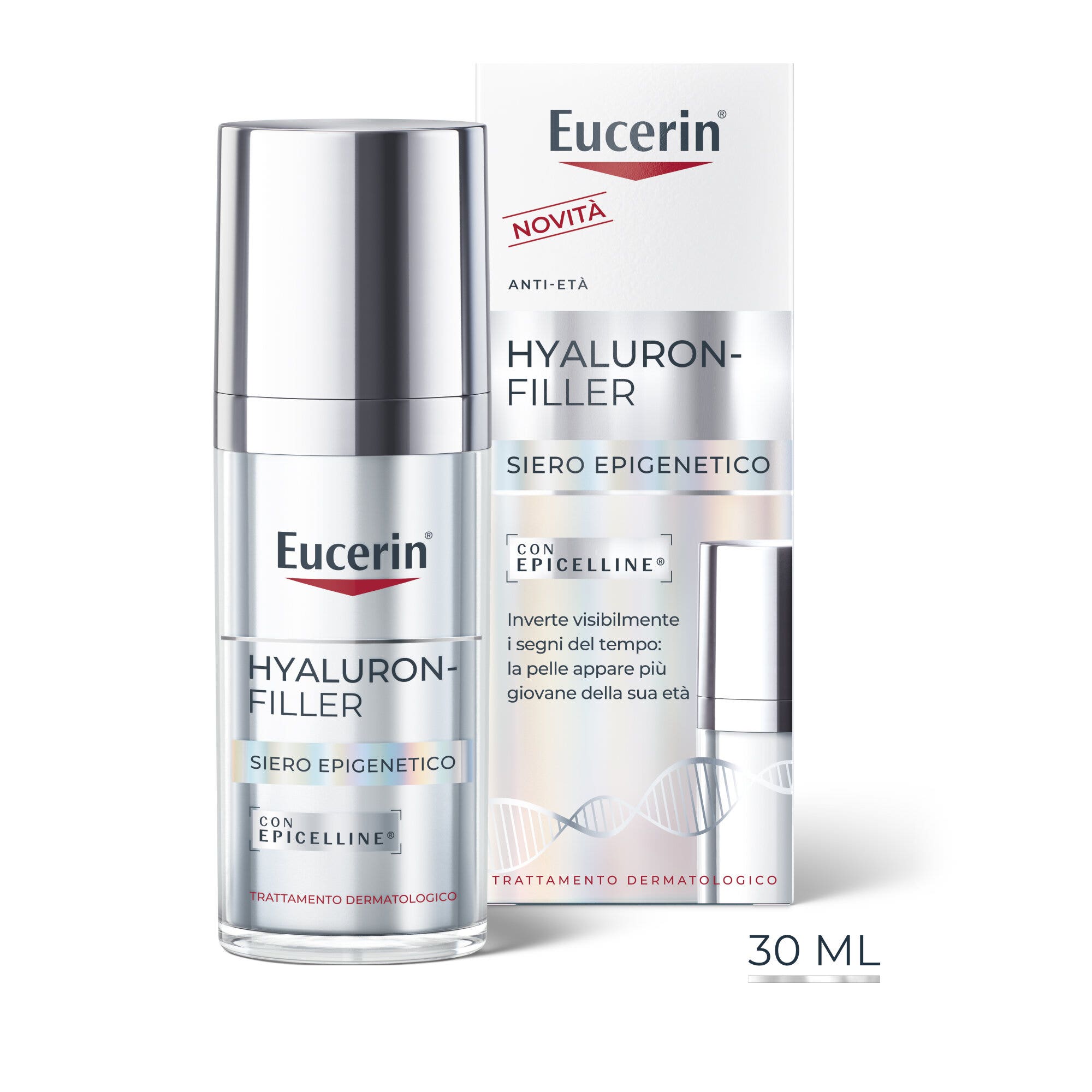 Eucerin Hyaluron-Filler Siero Viso Epigenetico 30ml-9