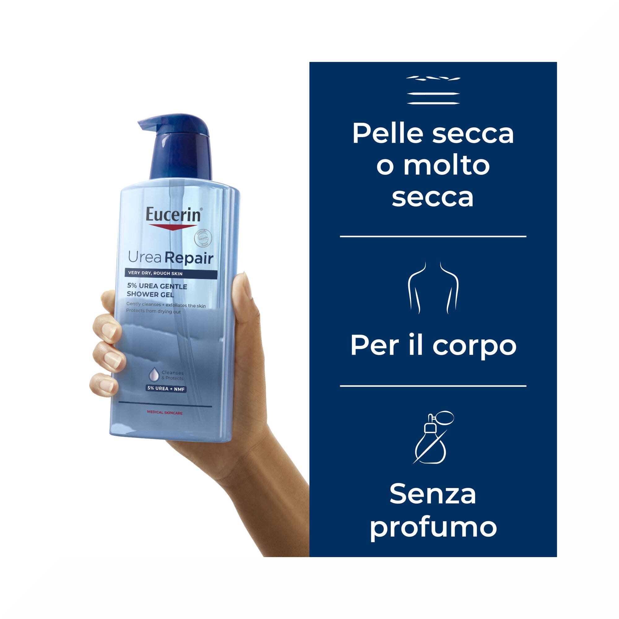 Eucerin 5% Urea Gel Doccia Delicato 400ml-3