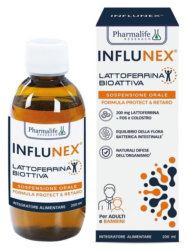 Influnex Lattoferrina Bioattiva 200ml-1