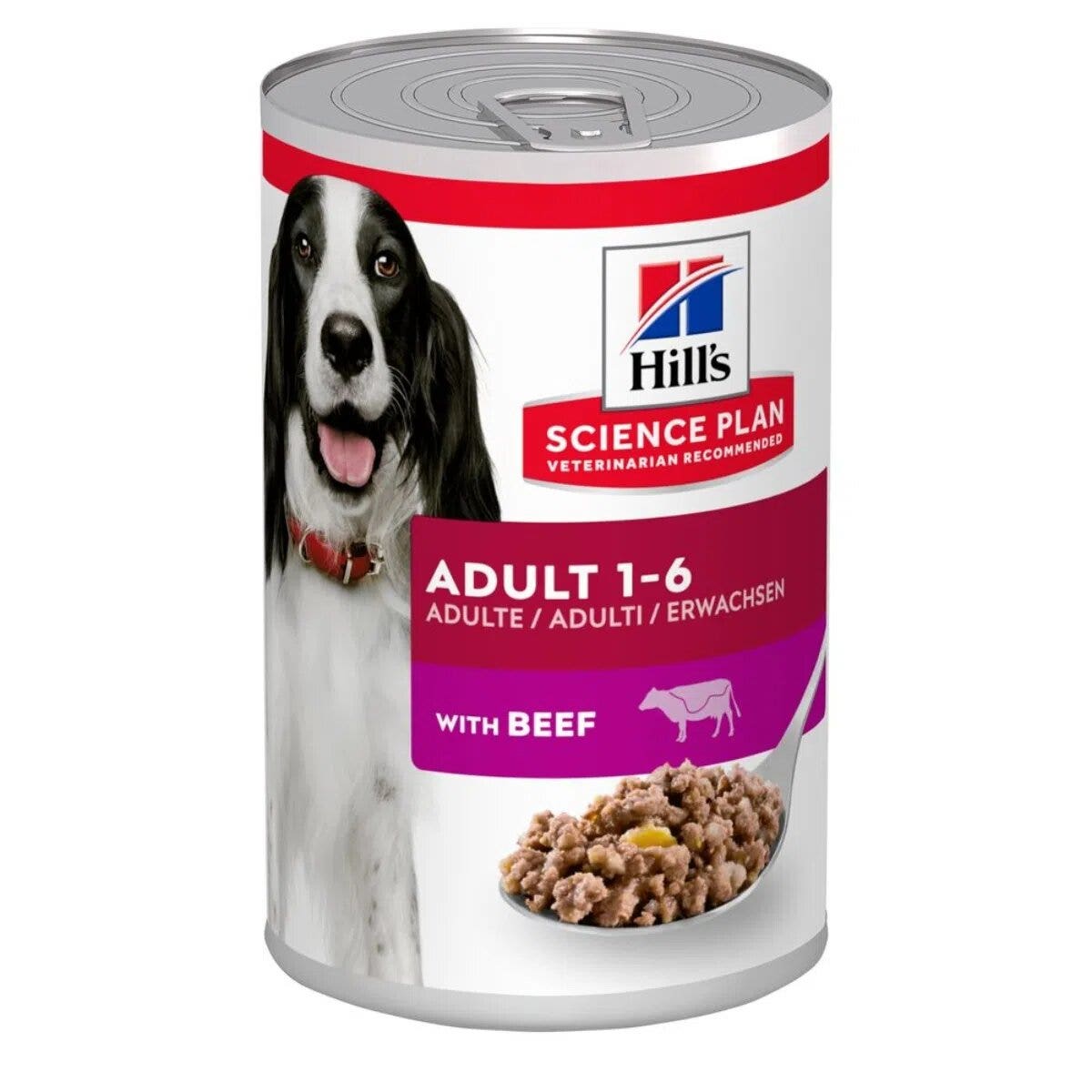 Hill's Science Plan Adult Alimento Per Cani Con Manzo 370g-1