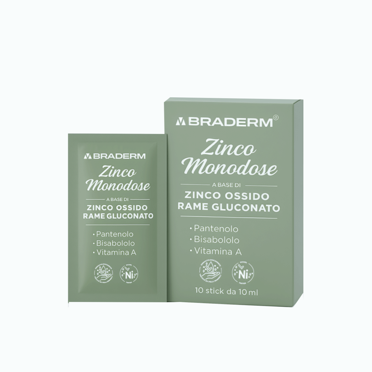 Zinco Monodose 10 Stick da 10 ml Braderm-0