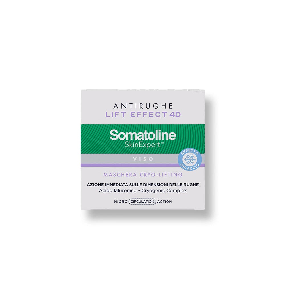 Somatoline Skin Expert Lift Effect 4D Maschera Cryo-lifting Viso 75ml-4
