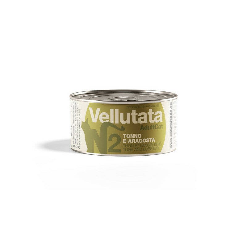 Natural Code N2 Vellutata Tonno ed Aragosta Gatti Adulti Lattina 85g-1