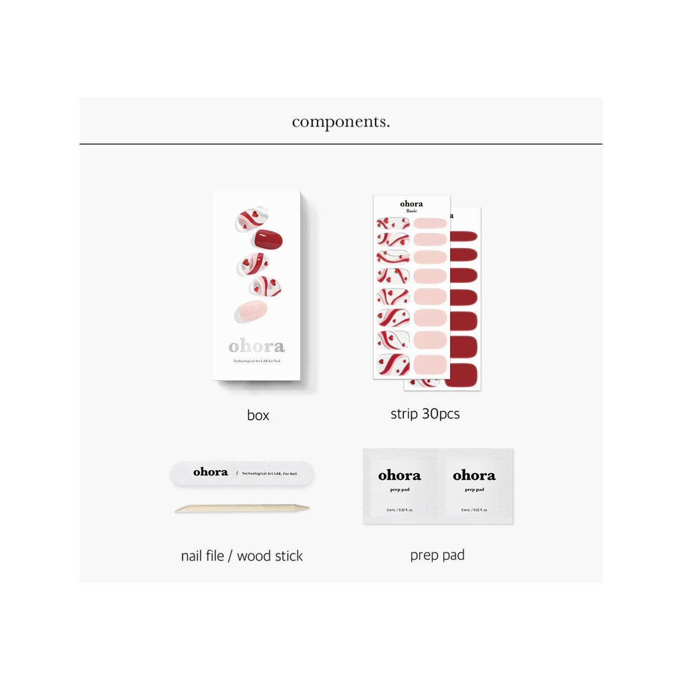 Ohora Gel Nails Smalto In Gel Adesivo N Cupid's Trace-3