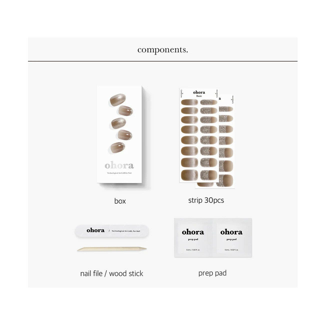 Ohora Gel Nails Smalto In Gel Adesivo N Briller-3