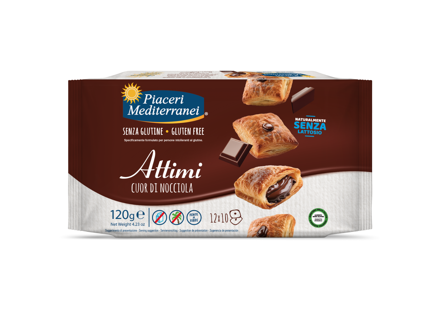 Piaceri Mediterranei Attimi Cuor di Nocciola 120 g-1