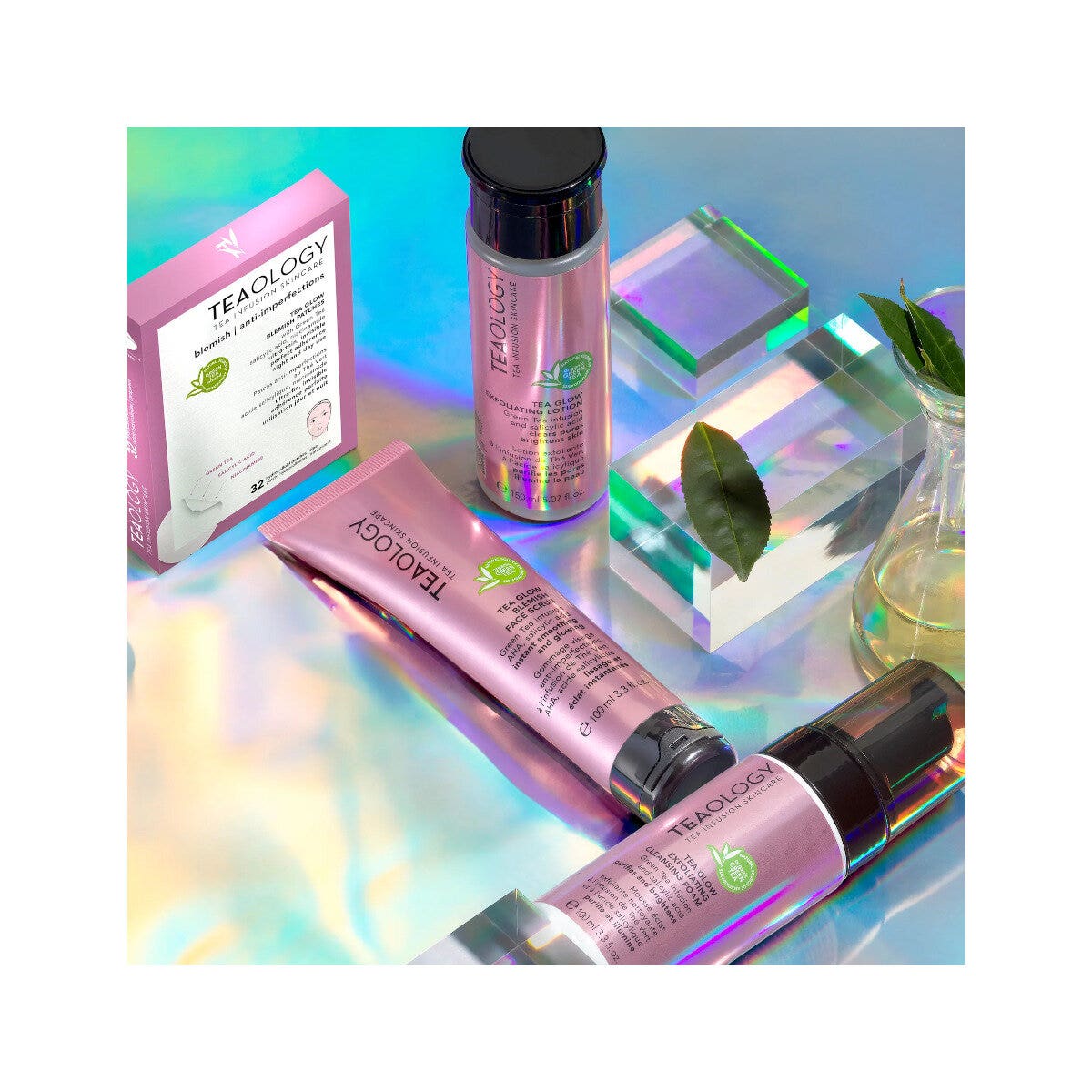 Teaology Tea Glow Esfoliante Viso Anti-Imperfezioni 100ml-3