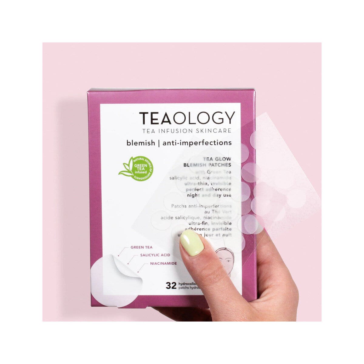 Teaology Tea Glow Patch Idrocolloidali Anti-Imperfezioni 32 Pezzi-1