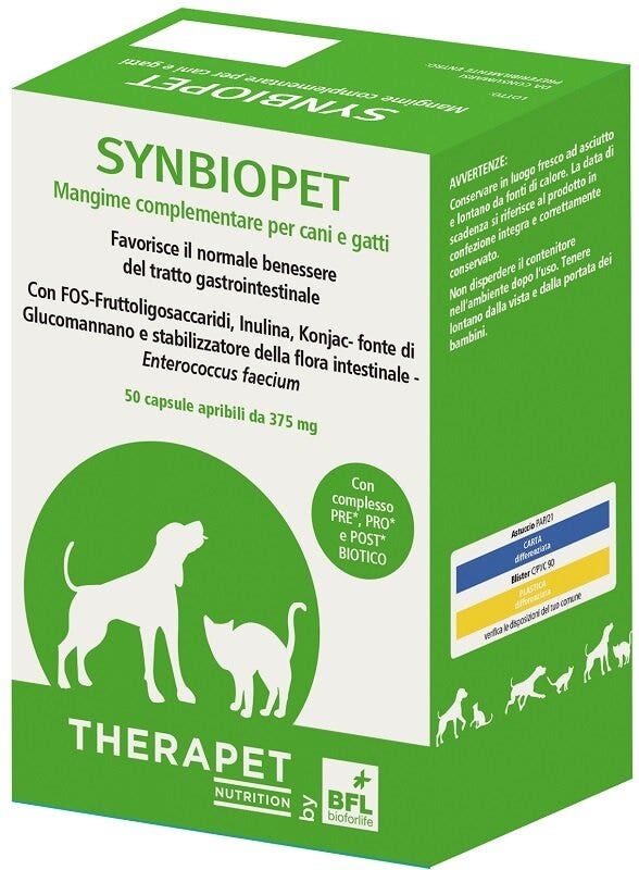 Therapet Synbiopet Cane e Gatto 50 Capsule-1