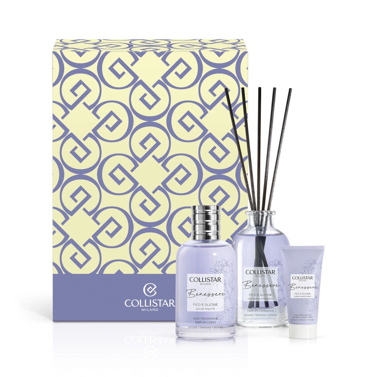 Collistar Cofanetto Benessere Fico E Glicine Eau de Toilette 100ml ...