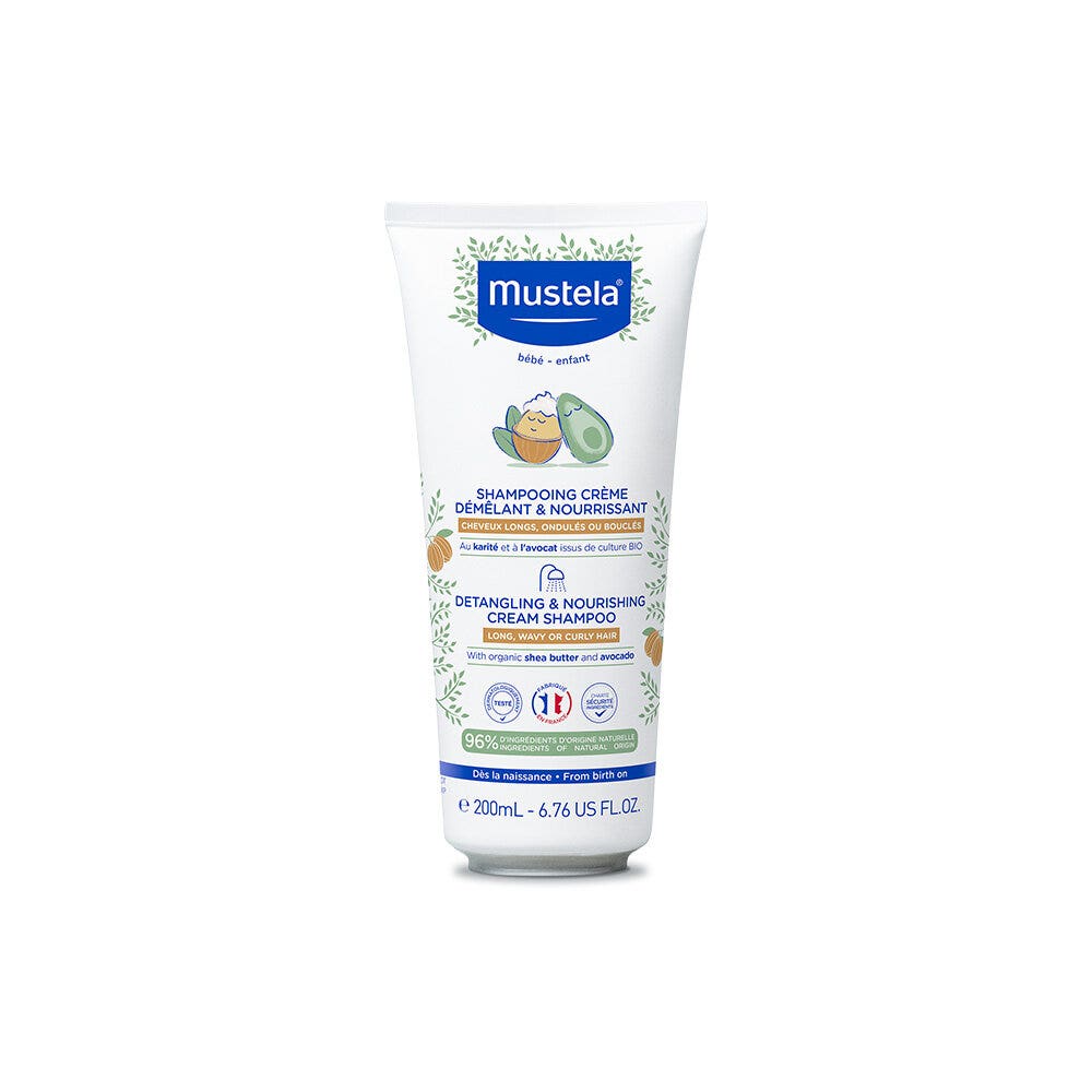 Mustela Shampoo Balsamo Nutriente Districante 200ml-1