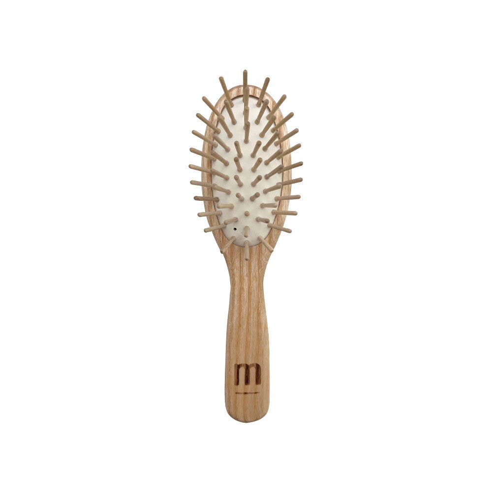 Mustela By Tek Spazzola In Legno Ovale 1 Pezzo-2