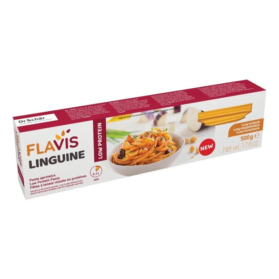 Mevalia Flavis Pasta Aproteica Linguine 500g-1