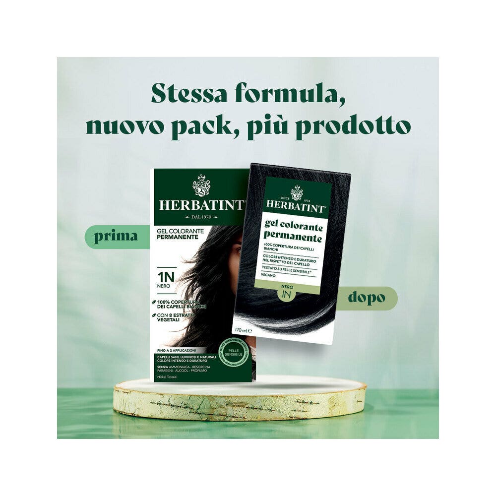 Herbatint Gel Colorante Permanente 1N Nero 170ml-6